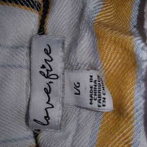 Love, Fire Yellow and White Garment